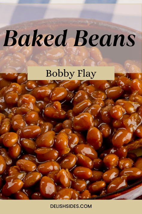 Bobby Flay Baked Beans Pepper Jelly Baked Beans, Baked Beans With Pork Belly, Baked Beans With Pork And Beans, Canned Baked Beans Recipe, Baked Beans From Canned Beans, Hunting Meals, Bbq Beans Recipe, Barbecue Beans, Pork And Beans Recipe