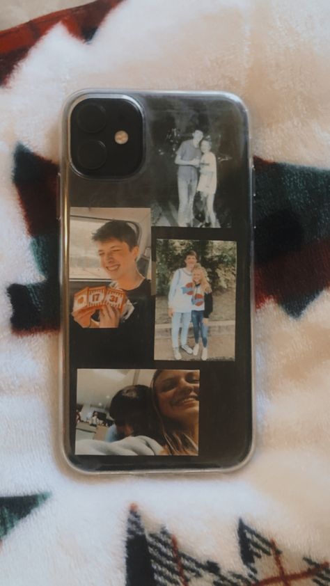 Couple Phone Cases Pictures, Clear Phone Case Ideas Polaroid, Undertale Wallpaper, Iphone Beauty, Picture Phone Cases, Clear Phone Case Design, Iphone Case Photo, Matching Phone Cases, Minnie Mouse Pictures