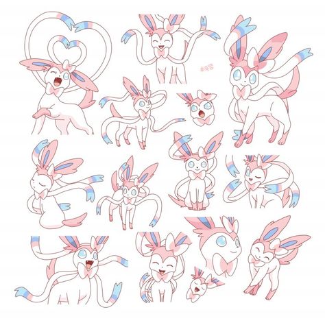 Sylveon Reference, Jolteon And Sylveon, Sylveon Tattoo Ideas, You Know Where To Find Me, Sylveon Tattoo, Sylveon Wallpaper, Sylveon Umbreon, Fairy Type Pokemon, Eevee Cute