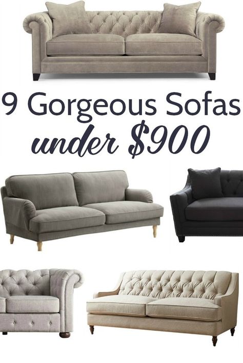 cheap sofas, inexpensive sofas, stylish affordable sofas that are also family-friendly Affordable Sofas, Cheap Couch, Home Decor Websites, Affordable Sofa, Gorgeous Sofas, Cheap Sofas, Living Room Sofa Set, Affordable Interior Design, Budget Decorating