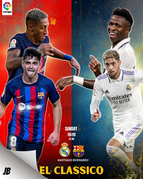 barcelona x real madrid El Classico Barcelona Real Madrid, Real Madrid, Football Players, Madrid, Barcelona, Adidas, Football, Baseball Cards, Baseball