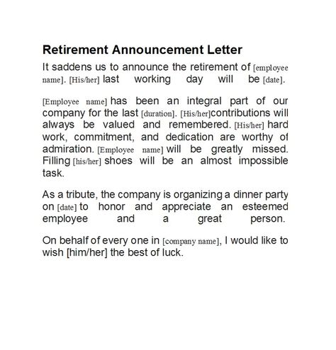 Download retirement announcement template 01 Retirement Announcement Ideas, Retirement Letter To Employer, Full Aesthetic, Work In Company, Retirement Announcement, Last Day At Work, Early Retirement, Future Plans, Letter Templates