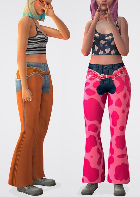 💣 Cowgirl Flare | JellyPaws on Patreon Cowboy Attire, The Sims 4 Packs, Sims 4 Mm Cc, Sims 4 Cc Folder, Sims 4 Mm, Sims 4 Cc Packs, Sims 4 Collections, Sims Hair, Sims 4 Mods Clothes