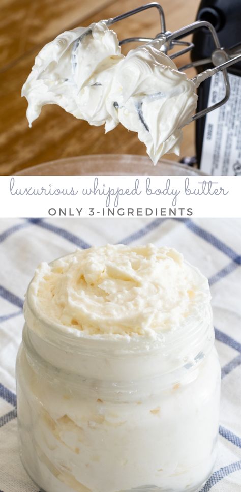 Shea Butter Lotion Recipe, Shea Butter Whipped, Diy Body Butter Recipes, Homemade Lotion Recipe, Shae Butter, Shea Butter Recipes, Whipped Lotion, Homemade Body Butter, Shea Butter Lotion