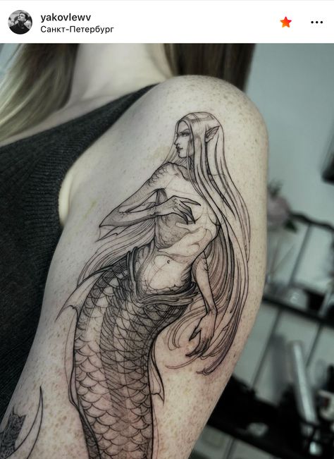 Skeleton Mermaid Tattoo, Siren Tattoo Dark Mermaid, Evil Mermaid Tattoo, Mermaid Aesthetic Sirens, Siren Tattoo Goddesses, Siren Tattoos, Mermaid Sleeve Tattoos, Evil Mermaids, Siren Tattoo