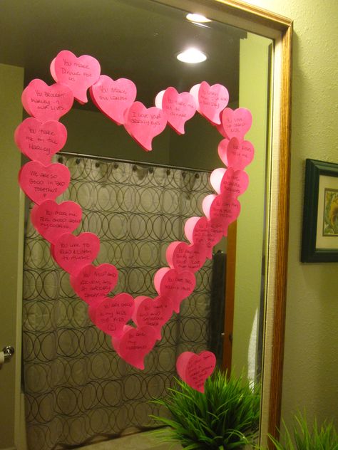 This morning, I gave my husband a HEART ATTACK!  Post-it Sticky Notes with all of the reasons I love him. Gift Images, Valentines Day Gifts For Him Husband, Shape Wallpaper, Valentines For Him, Candy Images, Bday Gifts For Him, Thoughtful Gifts For Him, Romantic Gifts For Him, Romantic Ideas