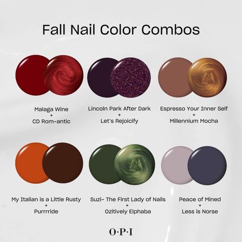 Nail Polish Combinations, Nail Polish Art Designs, Opi Gel Nails, Opi Nail Colors, Nail Color Combos, Sassy Nails, Nail Polish Art, Blush Nails, Simple Acrylic Nails