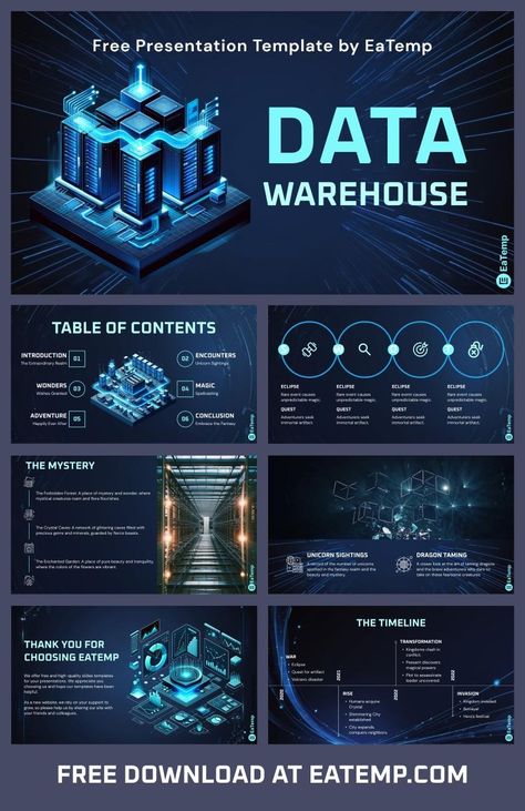 Data Warehouse 13 Dashboard Design Template, Presentation Slides Design, Warehouse 13, Ppt Background, Data Warehouse, Presentation Styles, Data Visualization Design, Slides Design, Powerpoint Background