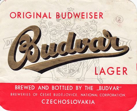 Budvar, Czech Budweiser! Czech Beer, Beer Advertising, Beer Poster, Czech Recipes, Beer Logo, Heart Of Europe, Beer Brands, The Czech Republic, Prague Czech Republic