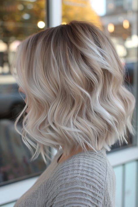 Long Choppy Bob Hairstyles, Long Choppy Bob, Hairstyles For Blondes, Edgy Bob Hairstyles, Blonde Short Hairstyles, Blonde Long Bob, Bob Blond, Colour Hairstyles, Balage Hair