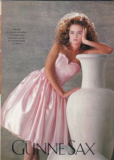 My Senior Ball dress in 1987 I loved it!!! 1980s Memories, 80s Flashback, 1980's Hair, 1980s Makeup, Prom Trends, 1980s Prom, Permed Hair, 80s Girl, 80s Prom Dress