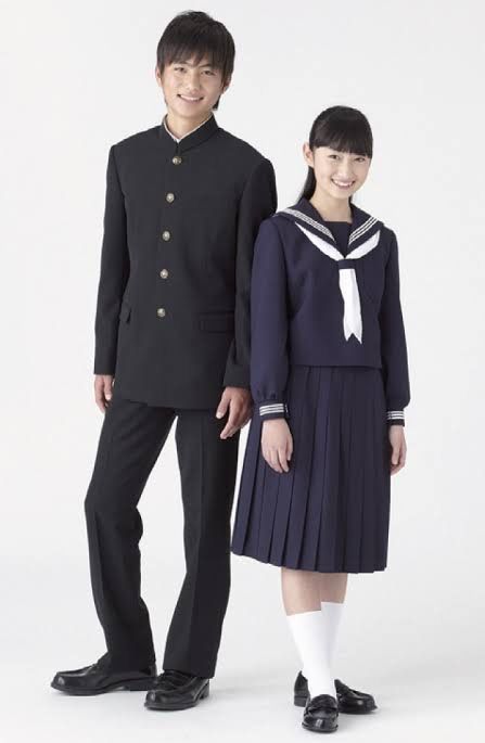 Traditional Japanese School Outfit, Japanese School Outfits Boy, Japanese Uniform Reference, Middle School Japanese Uniform, Real Japanese Uniform, School Uniforms Japanese, Japanese School Outfits Reference, Japanese High School Uniform Boys, 80s Japanese School Uniforms