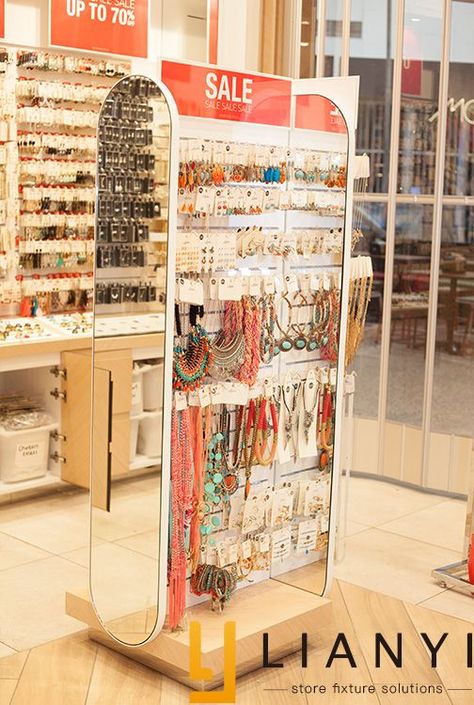 Fancy Store Interior Design, Fancy Shop Interior Design, Jewelry Display Ideas Boutique, Jewellery Display Ideas Shops, Small Shop Interior, Jewelry Display Booth, Food Stall Design, Fancy Store, Jewelry Store Displays