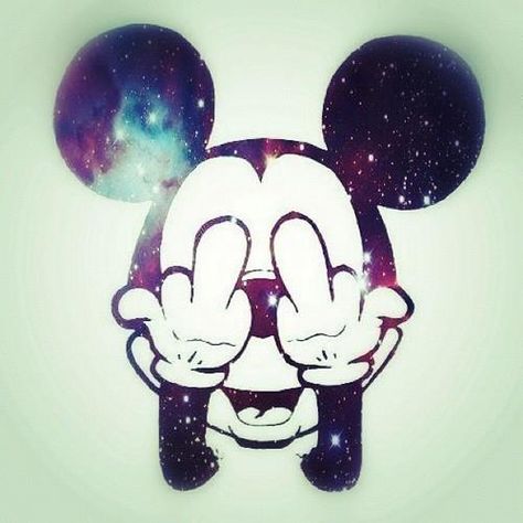 Image Swag, Mickey Mouse Wallpaper, F Word, Wallpaper Iphone, We Heart It, Pop Art, Iphone Wallpaper, Graffiti, Lost