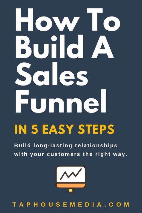 How To Build A Sales Funnel In 5 Easy Steps l Tap House Media Sales Funnel Design, Sales Funnel Template, Tap House, Sales Tips, Online Business Marketing, Marketing Funnel, Sales Funnel, Sales Funnels, Free Training