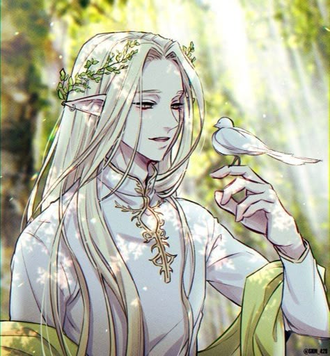 Elf Drawings, Male Elf, Elf King, Elf Characters, Anime Elf, Elves Fantasy, Elf Art, Arte Inspo, Wow Art