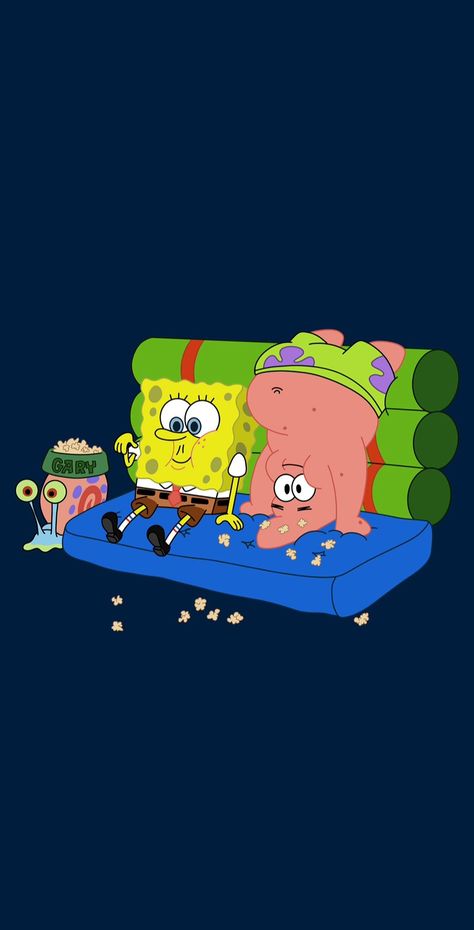 Spongebob Iphone Wallpaper, Spongebob And Patrick, Spongebob Wallpaper, Simple Phone Wallpapers, Iphone Wallpaper App, Funny Phone Wallpaper, Cartoon Wallpaper Iphone, Iphone Wallpaper Themes, Cool Wallpapers Cartoon