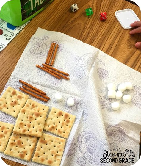 Teaching Place Value, Teaching Place Values, Amy Lemons, Math Place Value, Math Intervention, Language Spanish, Math Instruction, Pretzel Sticks, Second Grade Math