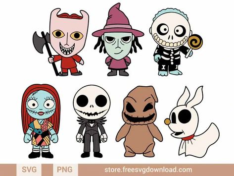 Cute Cartoon Horror Characters, Jack Skellington Clipart, Characters From Nightmare Before Christmas, The Nightmare Before Christmas Character, Free Svg Nightmare Before Christmas, Nightmare Before Christmas Png Free, Cute Nightmare Before Christmas, Nightmare Before Christmas Characters Character Drawing, Nightmare Before Christmas Cartoon