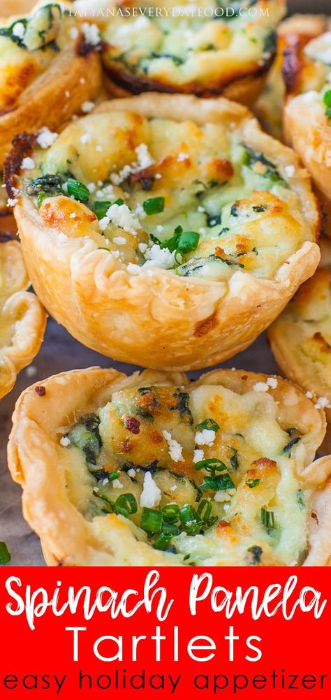 Spinach Panela Tartlets video recipe Spinach Tarts Mini, Savory Tart Recipes Mini, Mini Spinach Cheese Pies, Mini Tartlets Savory, Savoury Tartlets Mini, Panela Cheese, Savoury Pie, Spinach Tart, Easy Toast