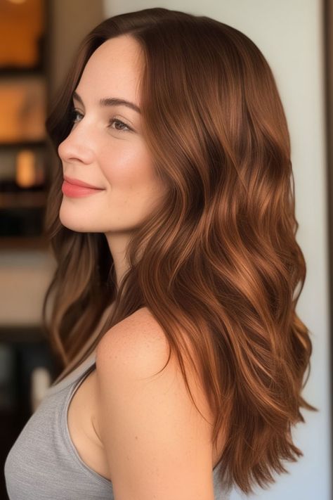 50+ Ways To Wear Spring's Best Hair Colours : Ombre Blonde Medium Length + Bangs Warm Auburn Hair Color, Golden Red Hair, Brown Hair Color Shades, Honey Blonde Hair Color, Sophisticated Hairstyles, Cool Blonde Hair, Cute Hair Colors, Dirty Blonde Hair, Hair Color Auburn