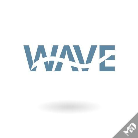 New WAVE Loans Logo design by M&O Wavy Logo Design, Wave Logo Design Ideas, Logo Vague, Wave Typography, Wave Logo Design, Clever Logo Design, Wave Logo, Clever Logo, Wave Illustration