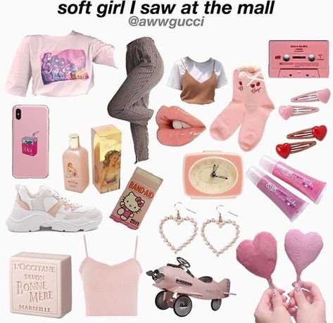 This is basically a soft girl starter pack Soft Girl Starter Pack, Aesthetic Starter Pack, Teen Trends, Niche Memes, Aesthetic Memes, Mood Clothes, Soft Girl Aesthetic, Wedding Dress Chiffon, Trendy Girl