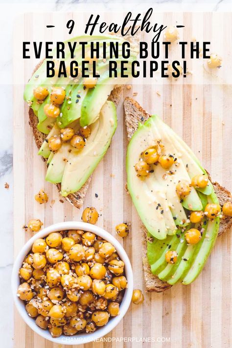 Looking for the ultimate Everything but the Bagel Recipe? I've got 9 healthy recipes right here! I love the Trader Joe's Everything Bagel seasoning, so I'm featuring a recipe round-up to inspire new ways to use this tasty seasoning. The Everything but the Bagel seasoning recipe options are endless, so I want to show you some of my healthy recipe favorites! #everythingbutthebagel #traderjoes #healthyrecipe Spicy Tuna Wrap Recipe, Whole Wheat Crackers Recipe, Bagel Seasoning Recipe, White Bean Dip Recipe, Bagel Recipes, Seasoned Chickpeas, Everything But The Bagel Seasoning, Cauliflower Casserole Recipes, Healthy Hummus