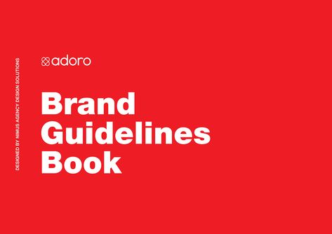 Brand Identity Design with Brand Guidelines Book on Behance Brand Guidelines Book, Startup Presentation, Logo Guidelines, Brand Guidelines Design, Computer Logo, Brand Identity Guidelines, Cookies Branding, Design Guidelines, Brand Fonts