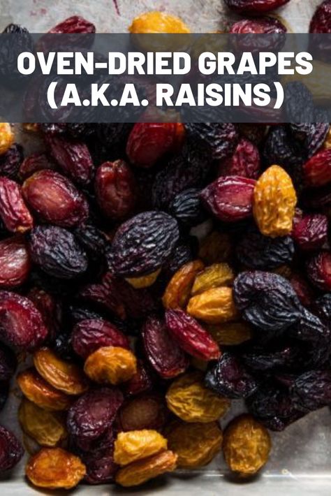 Making Raisins From Grapes, How To Dry Grapes For Raisins, How To Make Raisins From Grapes, Old Grapes What To Do With, Fresh Grapes Recipes, Preserving Grapes, Grape Recipes Ideas, Leftover Grapes, Homemade Raisins