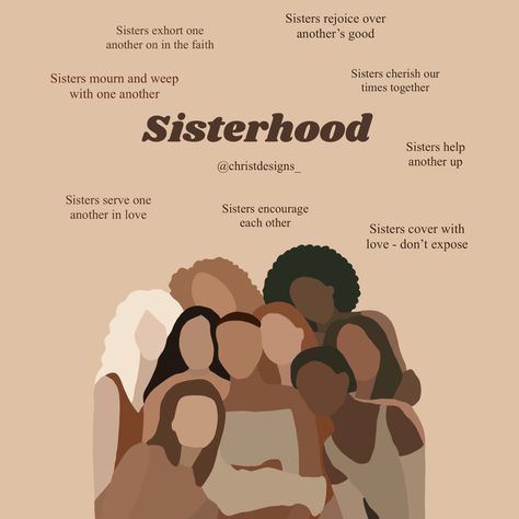 Vision Board Sisterhood, Sisters In Christ Aesthetic, Friendship Bible Study, Sisters In Christ Friendship, Sisters In Christ Quotes, Bible Study Aesthetic With Friends, Godly Friendship Aesthetic, Sisterhood Aesthetic, Christian Tips