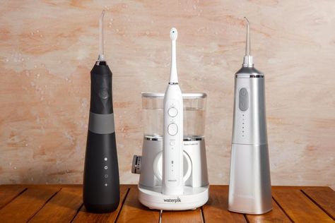 We Tested the 6 Best Wet Flossers of 2022 for Squeaky-Clean Teeth Tongue Cleaner, Healthy Juice Recipes, Water Flosser, Best Water, Sensitive Teeth, Healthy Juices, Best Budget, Design Minimal, Teeth Cleaning