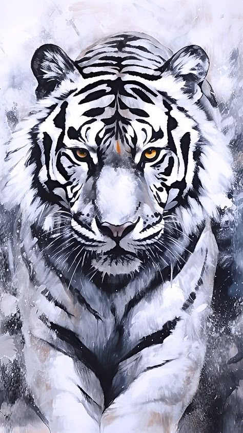 White Tiger Iphone Wallpaper, White Tiger Wallpaper, White Tiger Art Draw, White Tiger Warrior, White Tiger Art Illustration, White Tiger Painting, White Tiger Fantasy Art, White Tiger Photography Beauty, African Drawings