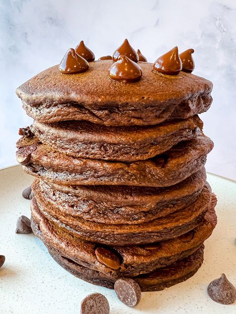 Chocolate Quinoa Pancakes