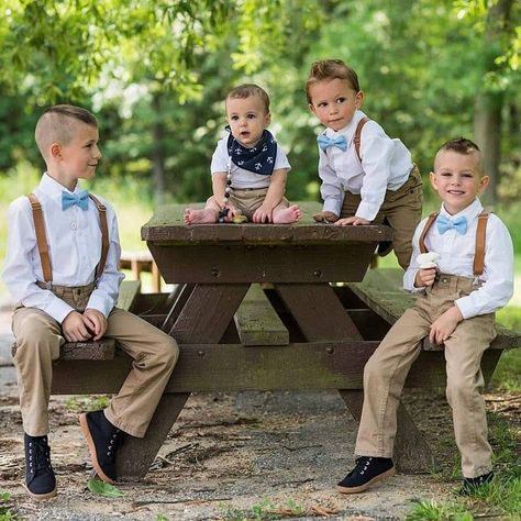 Blue Bow Tie Wedding Ring Bearer Outfit, Wedding Page Boys, Groomsmen Suspenders, Baby Suspenders, Suspenders For Kids, Suspenders For Boys, Wedding Ring Bearer, Suspenders Wedding, Baby Bowtie