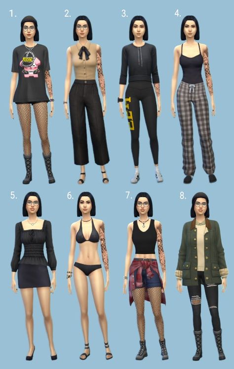 Sims Base Game Characters, Sims 4 Clothing Ideas No Cc, Sims4 Ideas People, Best Sims 4 Packs, Sims Ideas People No Cc, Sims 4 Inspo No Cc, Sims4 Character Ideas, Sims 4 Characters Base Game, Sims 4 Without Cc