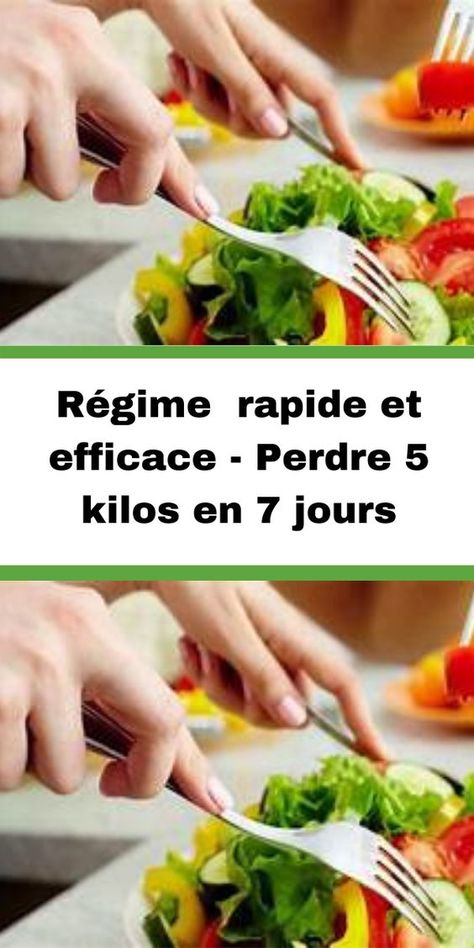 Régime rapide et efficace – Perdre 5 kilos en 7 jours Perfect Health Diet, Best Diet Foods, Effective Diet, Diet Snacks, Low Carb Diet Recipes, Good Foods To Eat, Fat Burning Foods, Best Diets, Diet And Nutrition