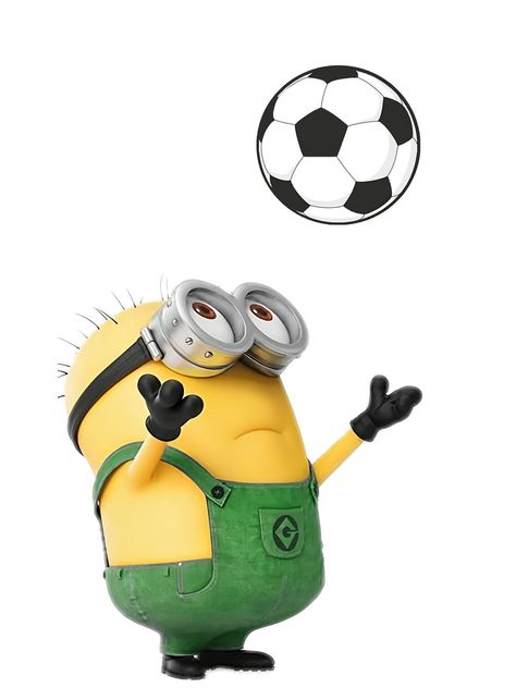 Soccer Player, Soccer Players, Kids Crafts, Minion, Crafts For Kids, Soccer, Football, Drawings, Quick Saves