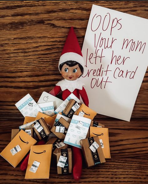 Funny Elf Return Ideas, Elf Lifting Weights, Elf On The Shelf Surprise Disney Trip, Elf On The Shelf Jail Cell, Grinch And Elf Ideas, Elf On The Shelf Ideas Adults Hilarious, Elves Leaving Ideas, Elf On The Shelf Travel Jar, Inappropriate Elf On The Shelf