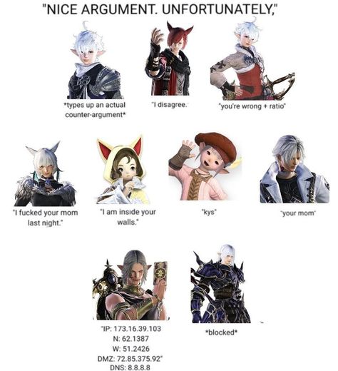 Ffxiv Thancred X Urianger, Final Fantasy Xiv Memes, Estinien Ffxiv, Zenos Yae Galvus, Ffxiv Art, Final Fantasy Funny, Realm Reborn, Final Fantasy Art, Square Enix