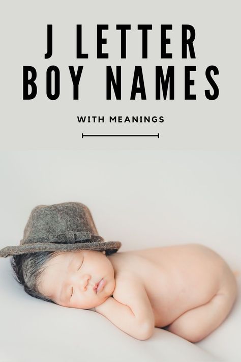 Looking for the perfect baby boy name that starts with the letter J? Look no further than my *ultimate* list of J names for boys! J Names Unique, Baby Names Start With Letter J, Boy Names That Begin With J, Baby Boy J Names, J Names For Boys, J Boy Names, J Baby Boy Names, Baby Boy Bible Names, Boy Biblical Names