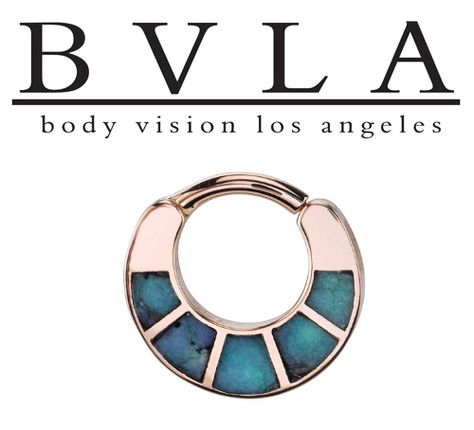 BVLA 14kt Gold "Islay" Turquoise Septum Ring 12g 14g 16g Body Vision Los Angeles Bvla Septum, Noise Rings, Black Holes And Revelations, Shiney Things, Body Vision Los Angeles, Gold Septum, Dragon Sleeve Tattoos, Septum Rings, Septum Piercings