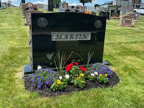 Gallery | Honored Memory Grave Care | Westborough Grave Sites Ideas Decorating, Grave Site Flowers Cemetery, Grave Flower Ideas, Grave Landscaping Ideas, Gravesite Landscaping Ideas, Diy Grave Decorations, Grave Site Ideas Diy, Decorating Grave Sites Ideas, Grave Design Ideas