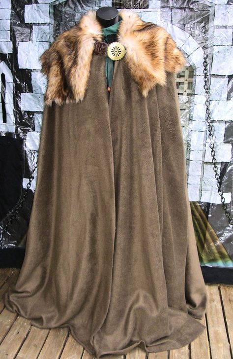 Viking Cape, Costume Viking, Medieval Cloak, Viking Garb, Medieval Clothes, Viking Costume, Viking Wedding, Fest Outfits, Viking Clothing