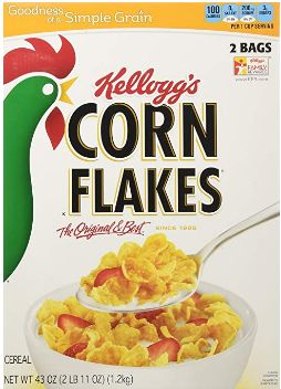 Peanut Butter Cornflake Cookies, Jorge Cruise, Corn Flakes Cereal, Cornflake Cookies, Kellogg's Corn Flakes, Kids Cereal, Buttered Corn, Corn Flakes, Breakfast Cereal