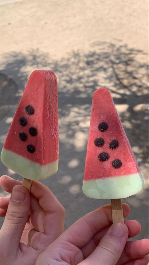 Watermelon Reference, Watermelon Sticks, Ice Aesthetic, Twinkling Watermelon, Watermelon Popsicles, Watermelon Ice Cream, Ice Lollies, Watermelon Ice, Drink Photography