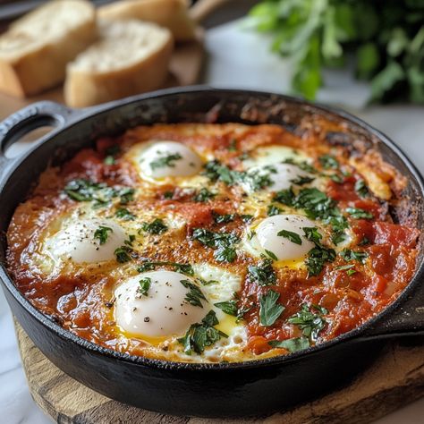 Shakshuka is believed to have originated in North Africa, particularly in Tunisia. It spread to the Middle East, especially Israel, becoming a staple in many kitchens. The name "Shakshuka" means "a mixture," reflecting the vibrant mix of ingredients. Traditionally a breakfast dish, it's now enjoyed from brunch to dinner!  #ShakshukaMagic #BrunchVibes #EggLovers #MiddleEasternFlavors #ComfortFood #HealthyEating #EasyBrunch #TomatoLove #SpicyEggs #OnePanMeals #HummusAndShakshuka #VegetarianEats Eastern European Breakfast, Middle East Breakfast, Middle Eastern Brunch, 2024 Drawing, European Breakfast, Spicy Eggs, Turkish Breakfast, Fall Semester, Eastern Cuisine