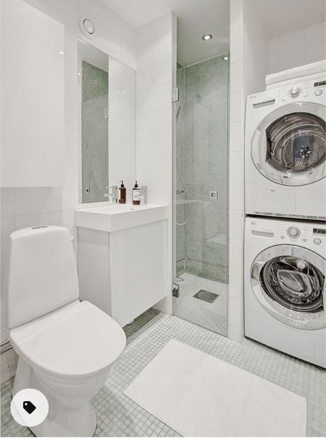 Bathroom Laundry Room Combo, Laundry Room Bathroom Combo, Laundry Bathroom Combo, Shower Design Ideas, Curtains Bathroom, Basement Laundry Room, Diy Bathroom Storage, Laundry Room Bathroom, Laundry Room Cabinets