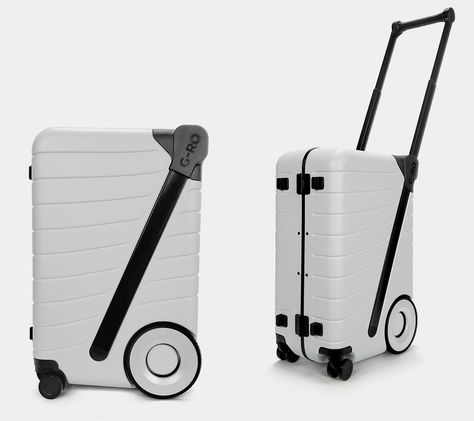 Unique Suitcase Design, Luggage Design, Suitcase Design, Biometric Lock, Best Travel Luggage, Best Suitcases, Travel Things, Travel Suitcase, Heavy Bags