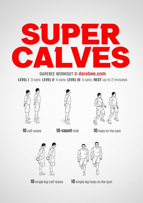 Super Calves Workout Bigger Calves Workout Women At Home, Best Calves Workout, At Home Calves Workout, Exercises For Calves For Women, At Home Calf Workout, Calf Fat Burning Workout, How To Get Bigger Calves, Calves Workout Smaller, Small Calf Workout